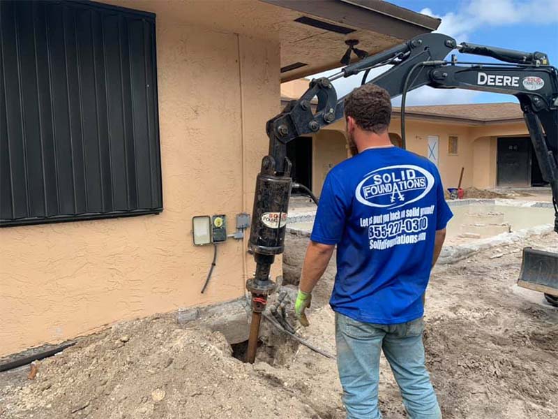 Concrete Slab Foundation Repair in Lauderhill, FL
